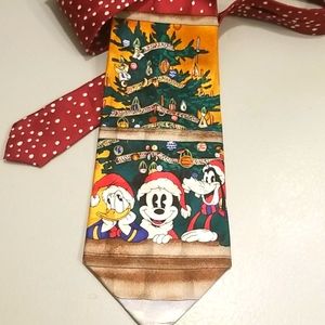 Atlas Design Disney Mickey 100% silk tie